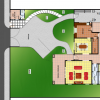 3 Bedrooms House Plan with 2 Bathrooms – $1,497 USD