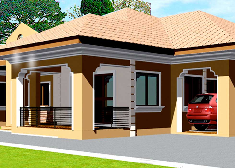 House Plans With Photos – Adehyi Home Plan – $2,597 USD